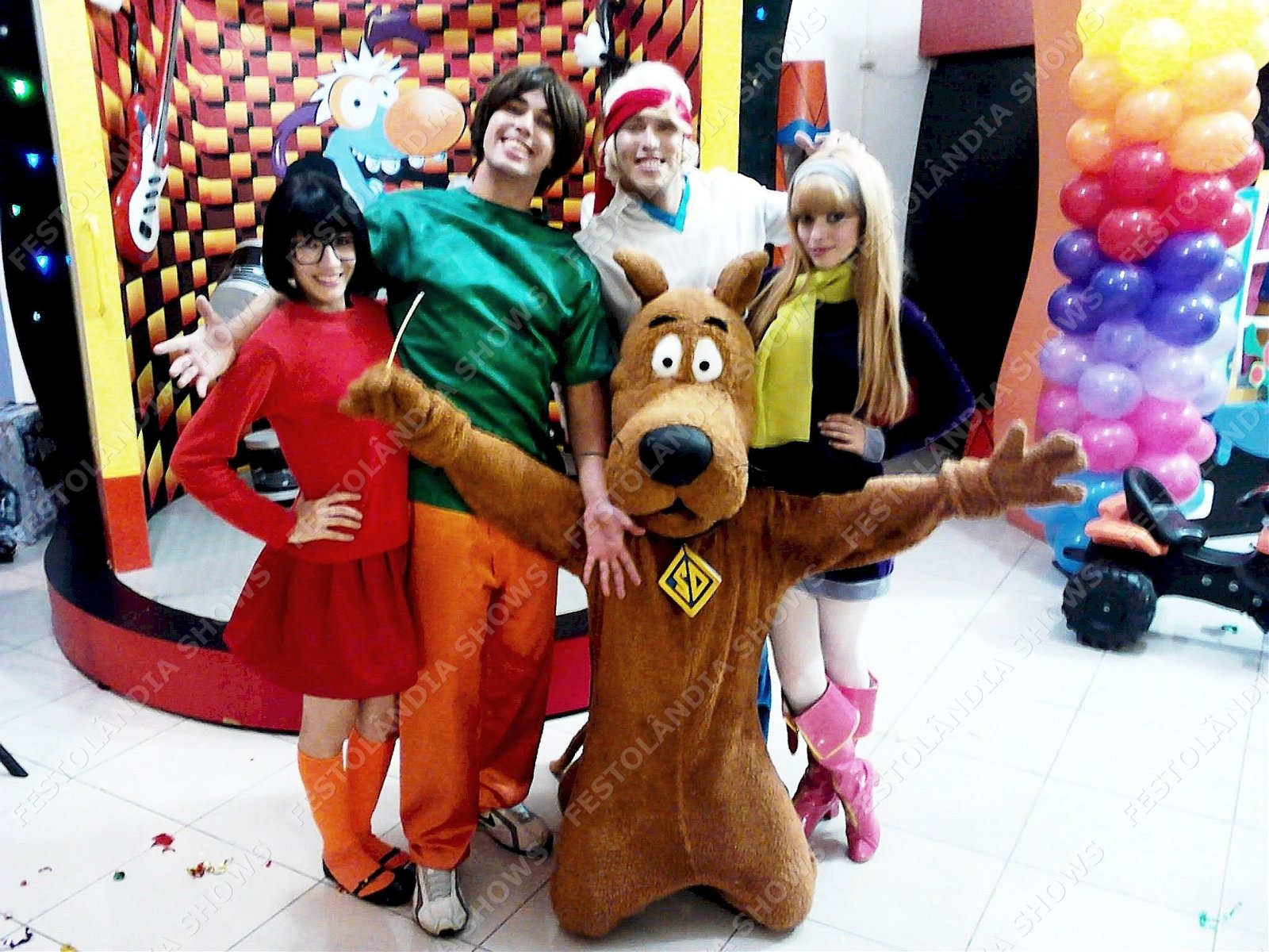 Personagem para festa infantil Scooby Doo