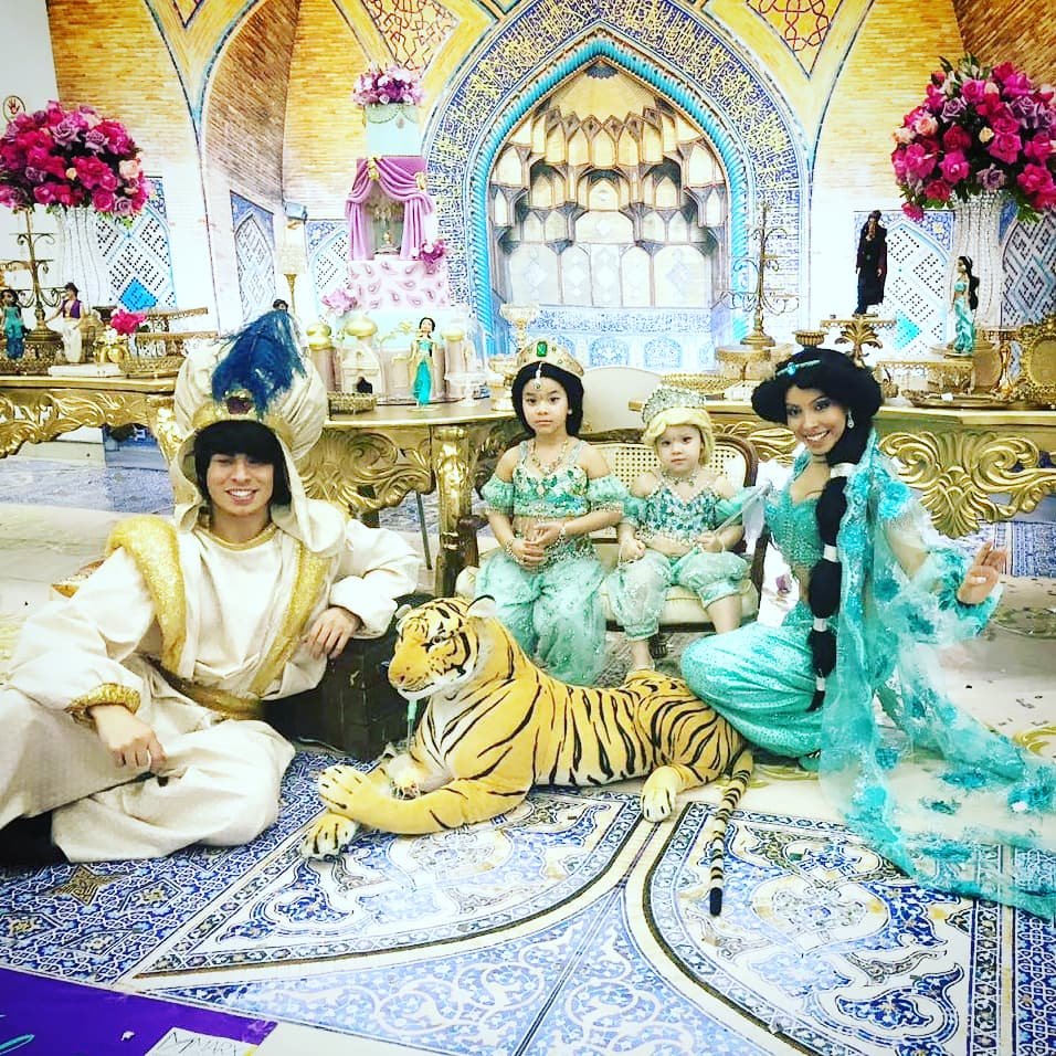 Aladdin Animação de Festa Infantil, Cinema, Clássicos, Heróis e